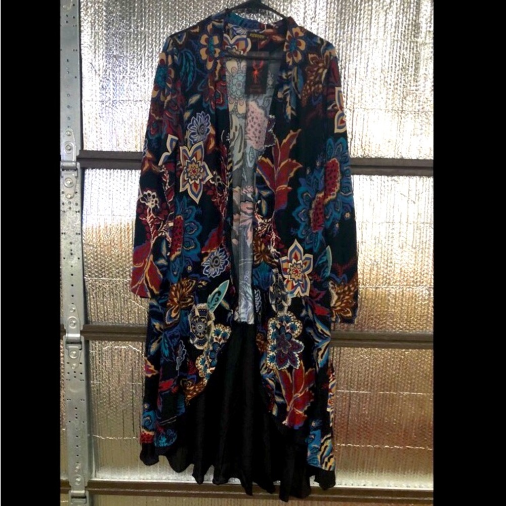 Reborn Long Sleeve Open Kimomo XLarge NWT